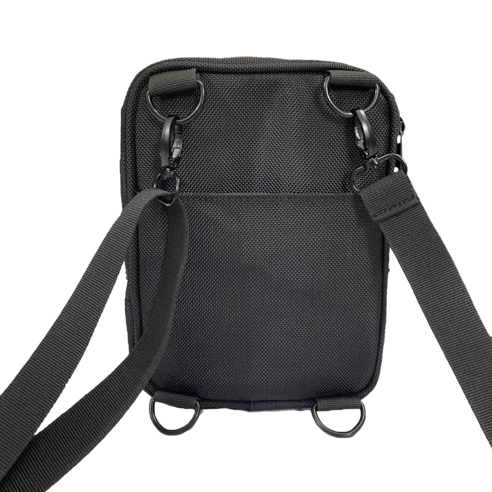 ADICA All Black All Purpose Crossbody Bag- Add your own supplies
