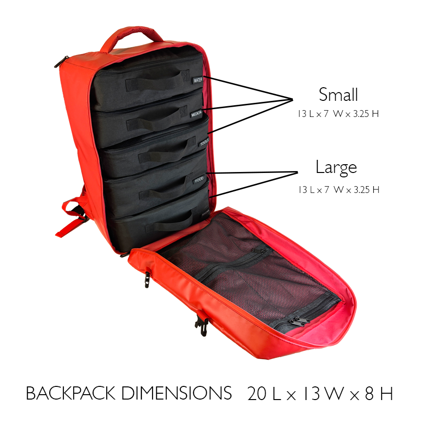 ADICA 72- Hour Emergency Backpack