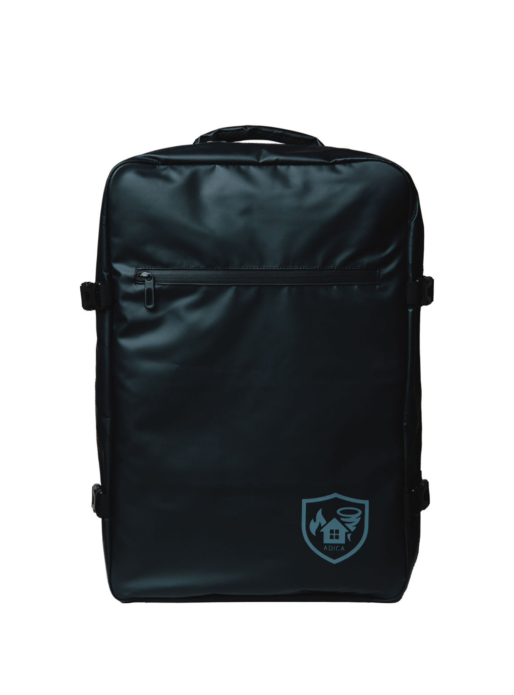 Black Emergency Go Backpack - Empty
