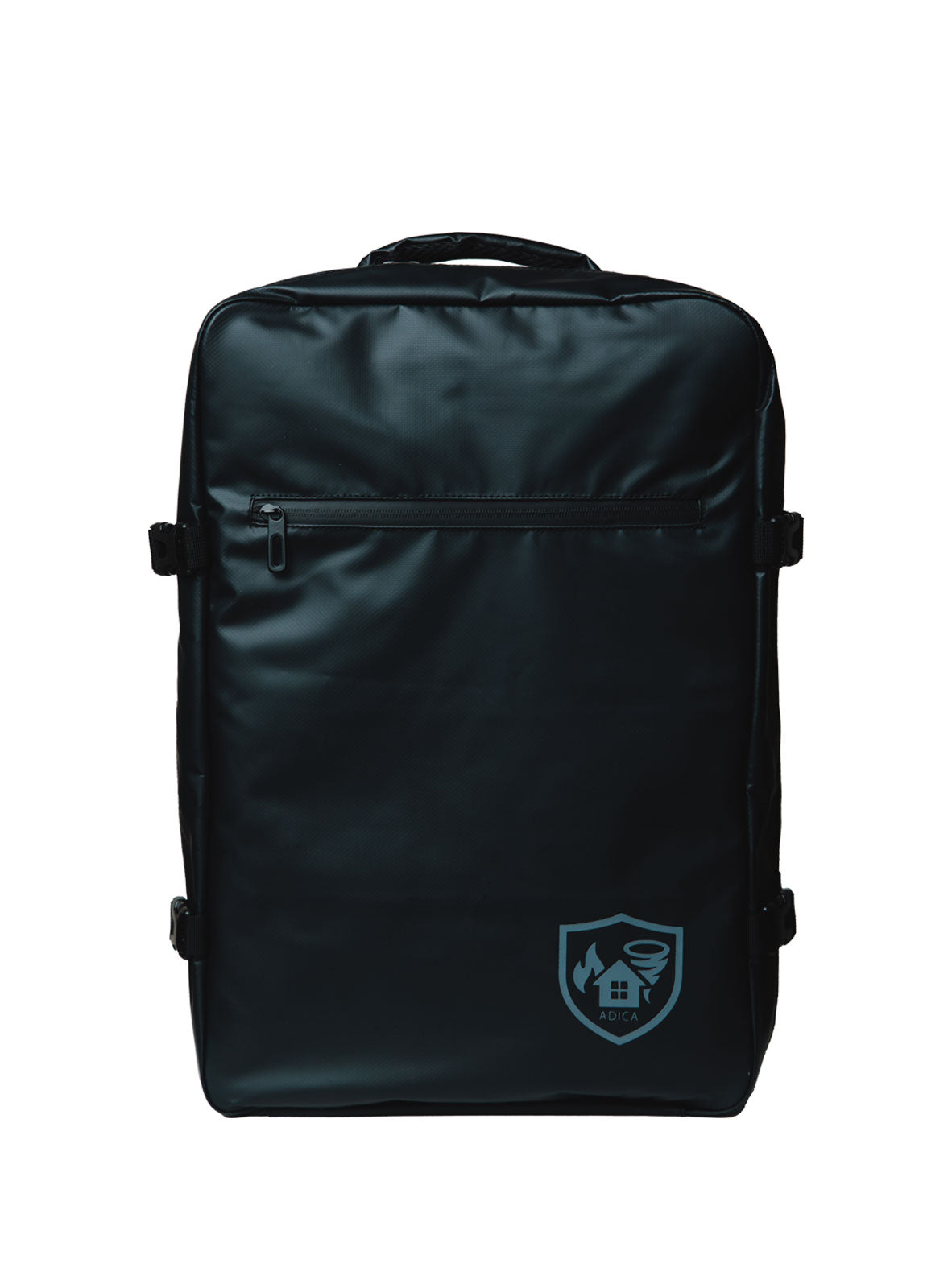 Black Emergency Go Backpack - Empty