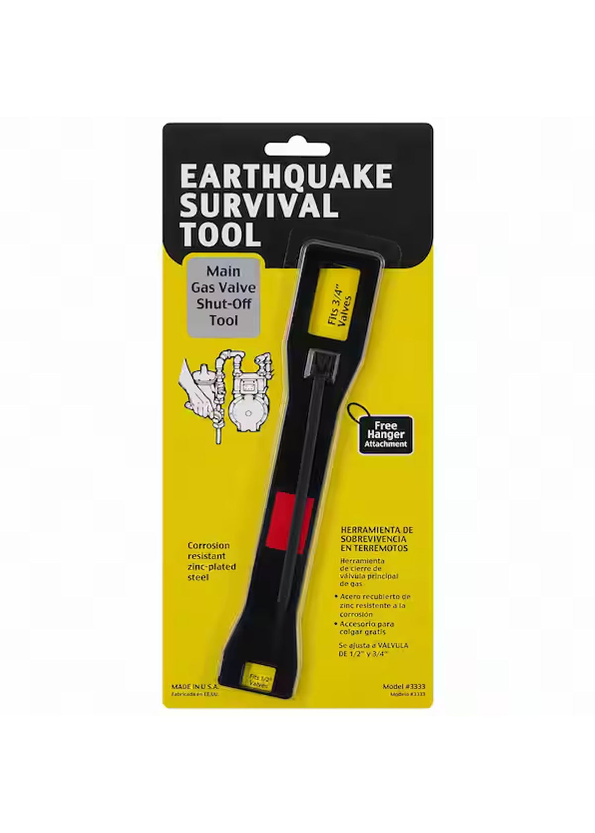 Emergency Gas Shut-Off Wrench