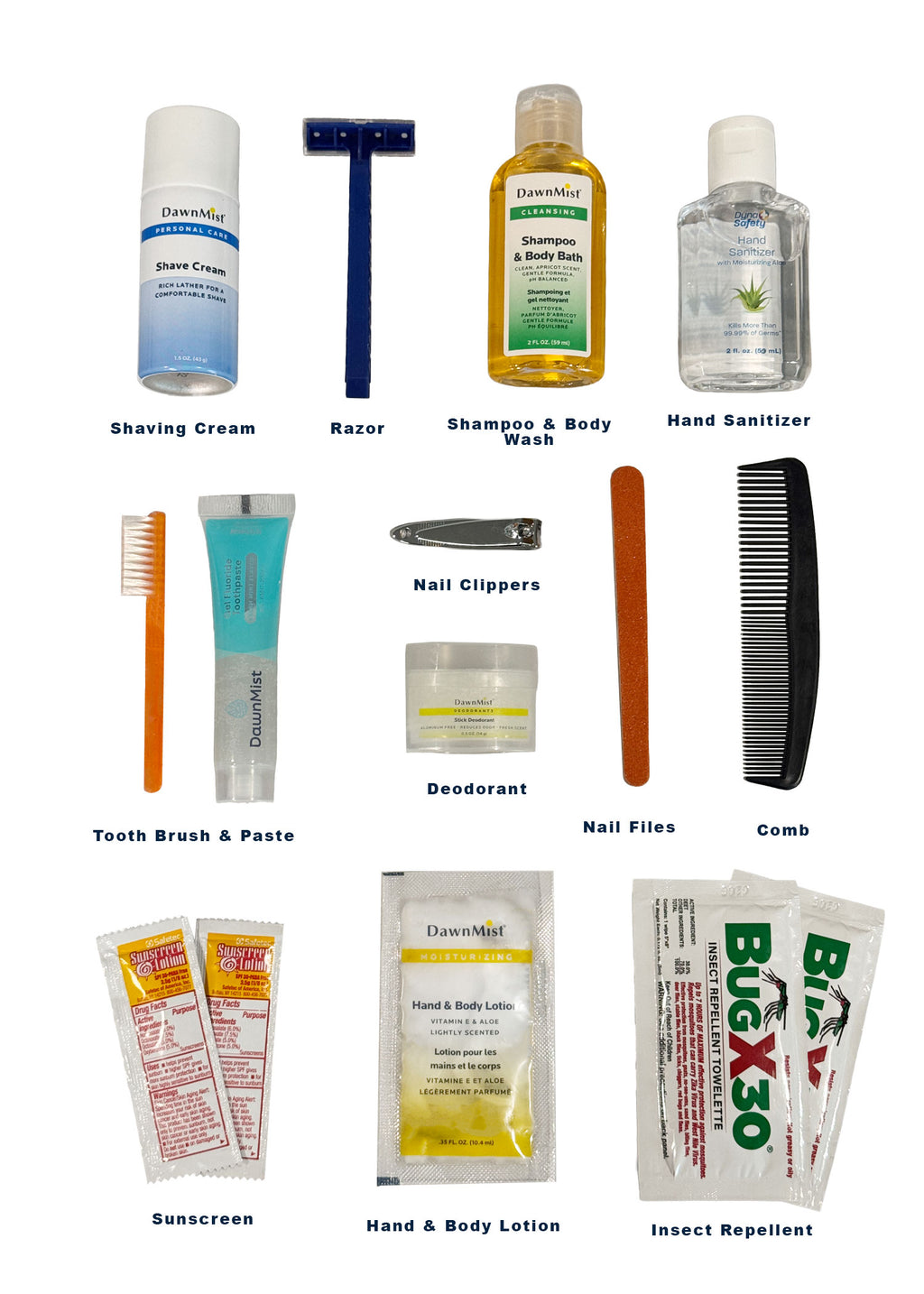 PREORDER SHIPS NOV 9th - Personal Hygiene Kit