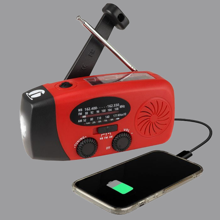 4 in 1  NOAA Weather Band Radio and Flashlight