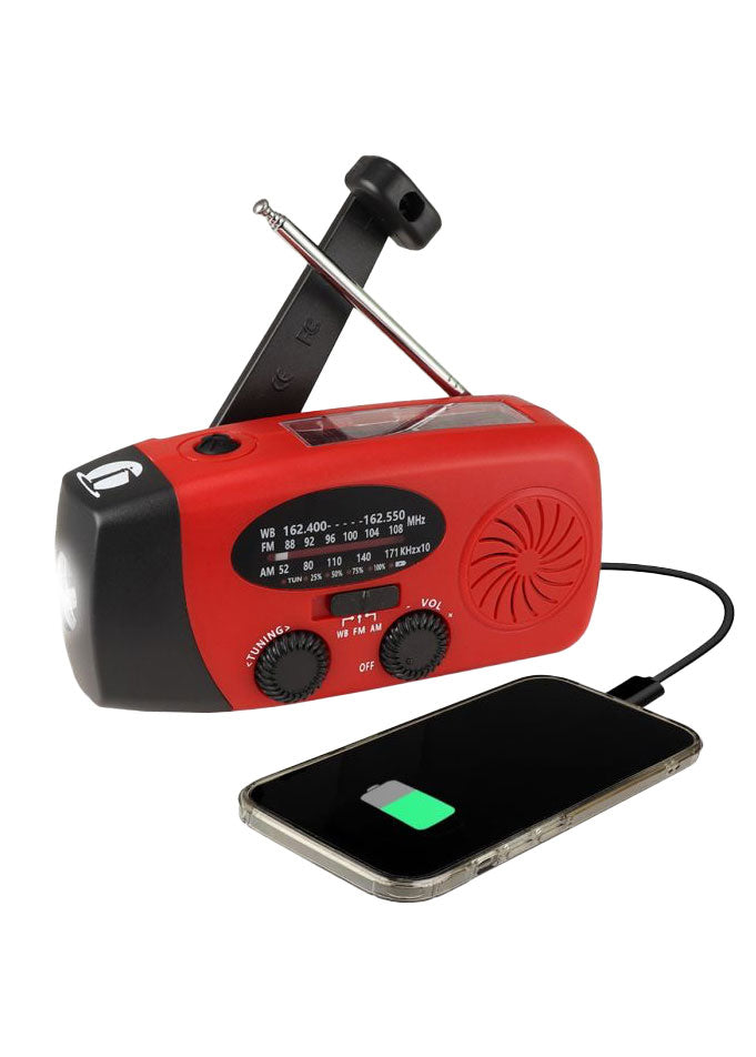 4 in 1  NOAA Weather Band Radio and Flashlight
