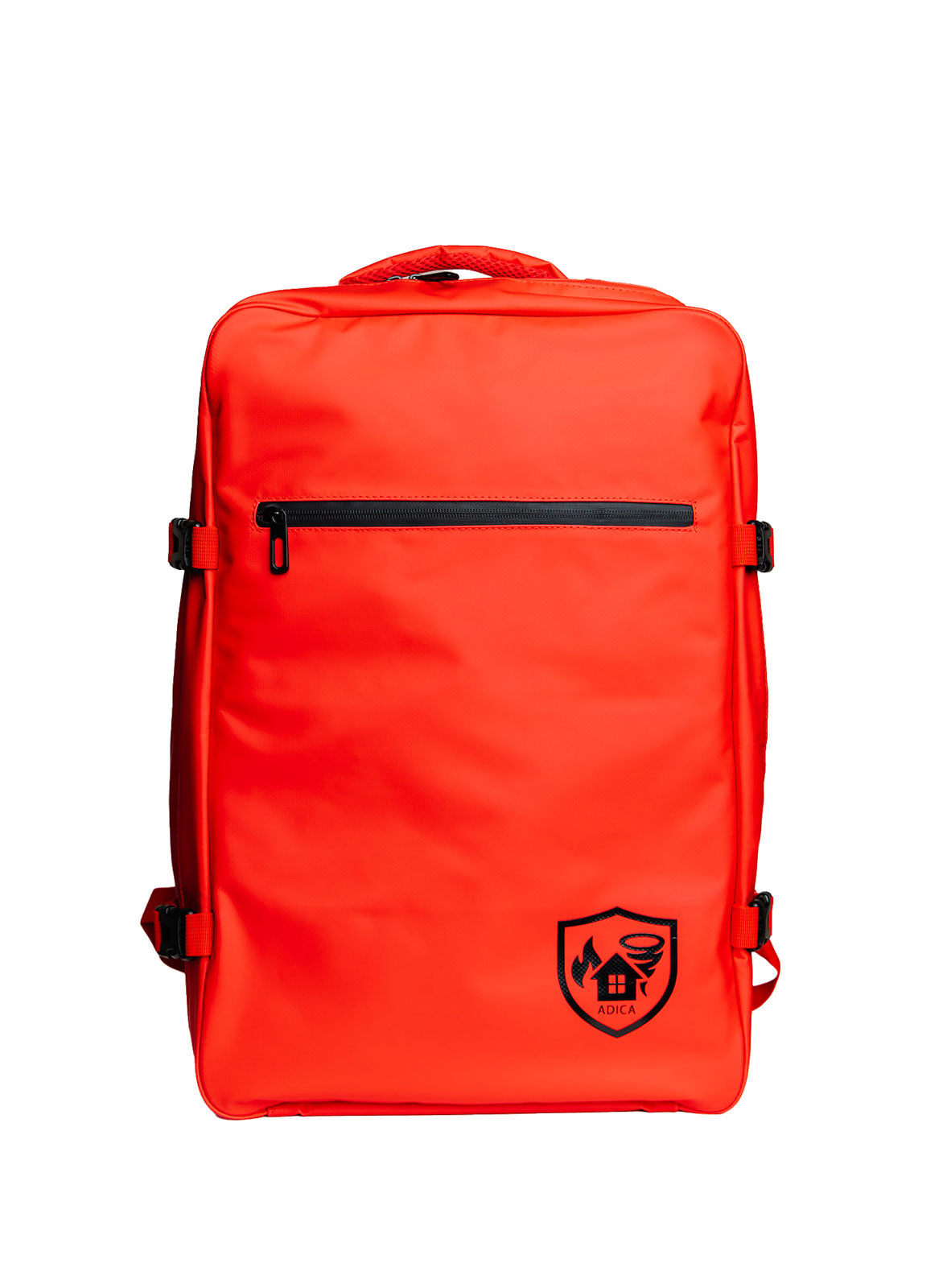 Red Emergency Go Backpack - Empty