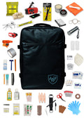 PREORDER SHIPS NOV 12th -Black Emergency Go Backpack with the Core Kit