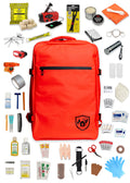 PREORDER SHIPS NOV 9th 
- Red Emergency Go Backpack with the Core Kit